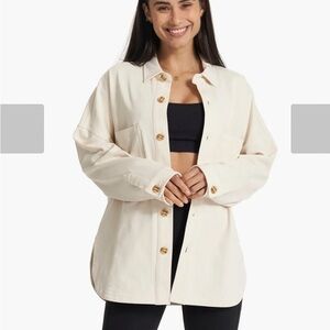 Vuori Mackenzie Shirt Jacket Natural color